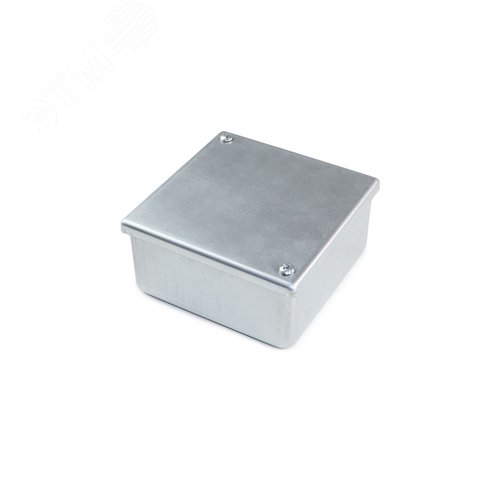Коробка распределительная стальная 100х100х50 IP40 ГОФРОМАТИК - фото 1