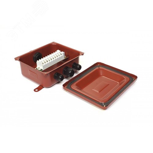 Коробка клеммная У614А У2 IP54 пластиковый ввод ГОФРОМАТИК - фото 2