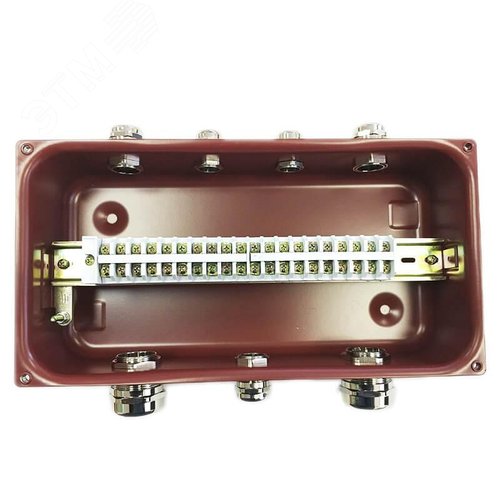 Коробка монтажная КМ 65-20 УХЛ1,5 IP65 латунный ввод ГОФРОМАТИК - фото 3