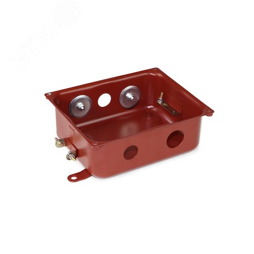 Коробка металлическая с заглушкам 215х175х100 (5 отверстий: 4?25, 1?32)IP65 ГОФРОМАТИК - фото 1