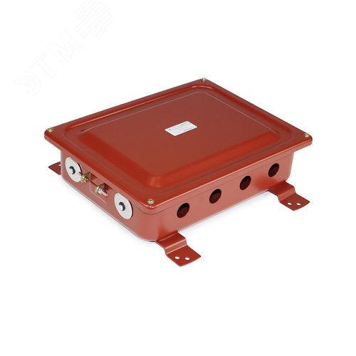 Коробка металлическая с заглушкам 345х266х107(12 отверстий: 8?25, 3?32, 1?40)IP65 ГОФРОМАТИК - фото 2