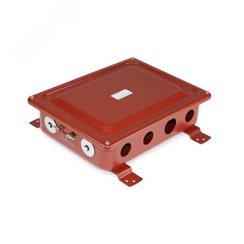 Коробка металлическая с заглушкам 345х266х107(12 отверстий: 8?25, 3?32, 1?40)IP65 ГОФРОМАТИК - фото 3