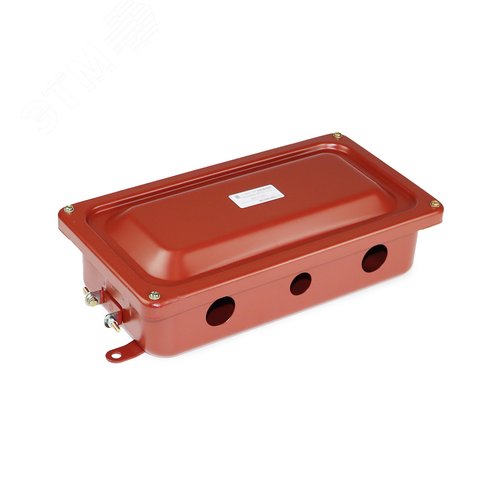 Коробка металлическая с заглушкам 336х175х100 (7 отверстий: 2?20, 3?25, 2?32)IP65 ГОФРОМАТИК - фото 3