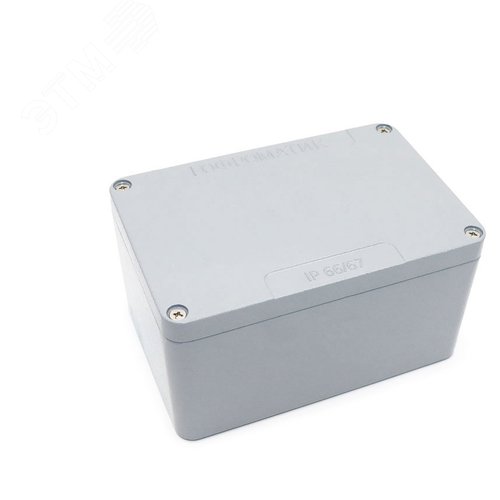 Коробка ответвительная алюминиевая 150х100х80 IP66/IP67 ГОФРОМАТИК - фото 1