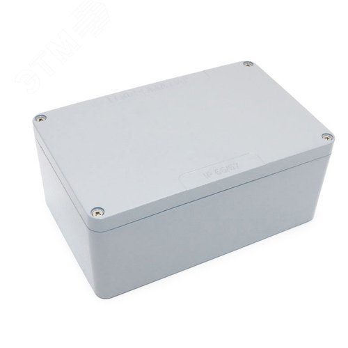 Коробка ответвительная алюминиевая 190х120х80 IP66/IP67 ГОФРОМАТИК - фото 1