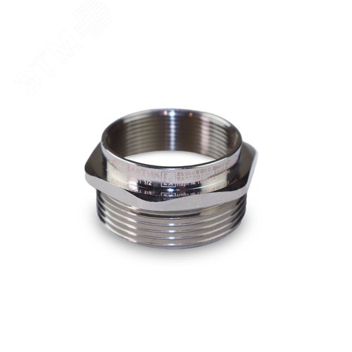 Муфта переходная Ex МПВН-G1 1/4-G1 Ех db e II Gb U ГОФРОМАТИК - фото 1