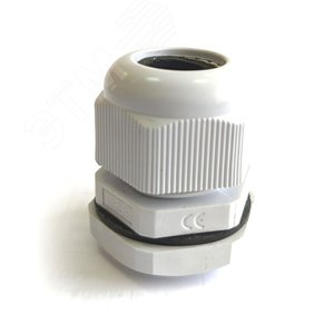 Сальник PG 9 пластик (4-8мм) IP68 серый ГОФРОМАТИК - фото 1