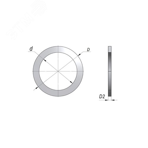 Прокладка фторопластовая ПФ 32 ГОФРОМАТИК - фото 2