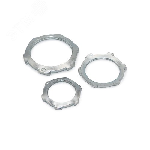 Гайка заземляющая стальная М32х1,5 ГОФРОМАТИК - фото 1