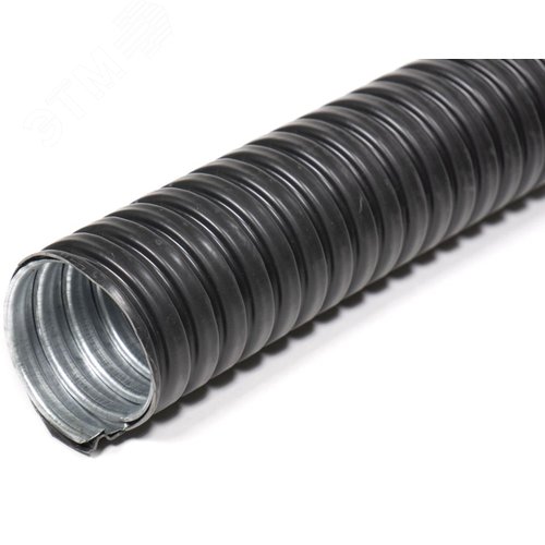 Металлорукав в ПВХ-изоляции Р3-ЦПнг  38  (20м/уп) ГОФРОМАТИК - фото 2