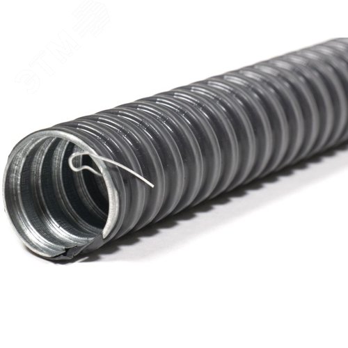 Изображение товара Металлорукав в ПВХ изоляции РЗ-ЦП нг-LS 32 (20 м) с протяжкой ГОФРОМАТИК (м)
