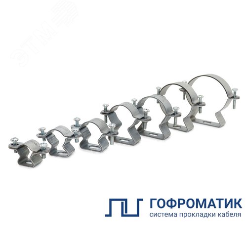 Изображение товара Хомут трубный стальной ХТс-01-16 ГОФРОМАТИК (шт)