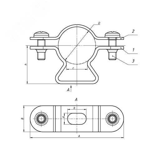 Хомут трубный стальной ХТс-01-32 ГОФРОМАТИК - фото 6