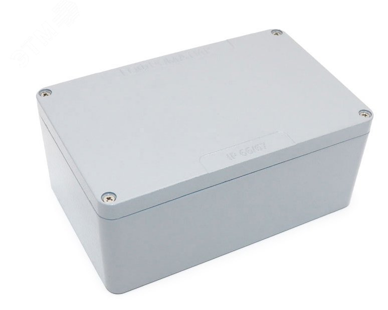Изображение товара Коробка ответвительная алюминиевая 190х120х80 IP66/IP67 ГОФРОМАТИК (шт)