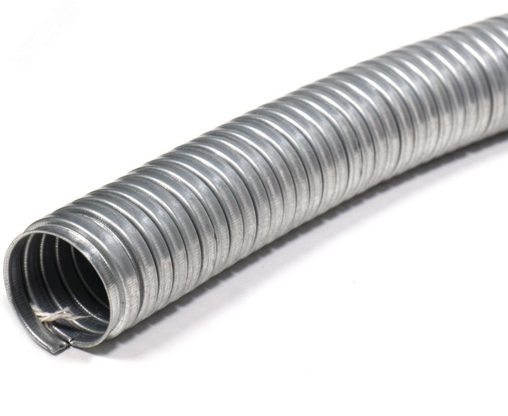 Изображение товара Металлорукав АО "ЗЭТА" ГОФРОМАТИК zeta42526 Главная характеристика: 11.6 мм наружный диаметр, 100 м