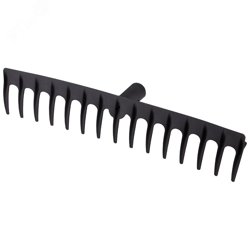 Изображение товара Пластиковые садовые грабли без черенка 15 зубьев 51,7x10,3x9,5 см