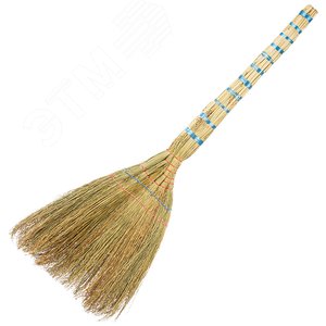 Изображение товара Веник сорго ''Корейский'', 2х прошивной, 6-ти лучевой (шт)