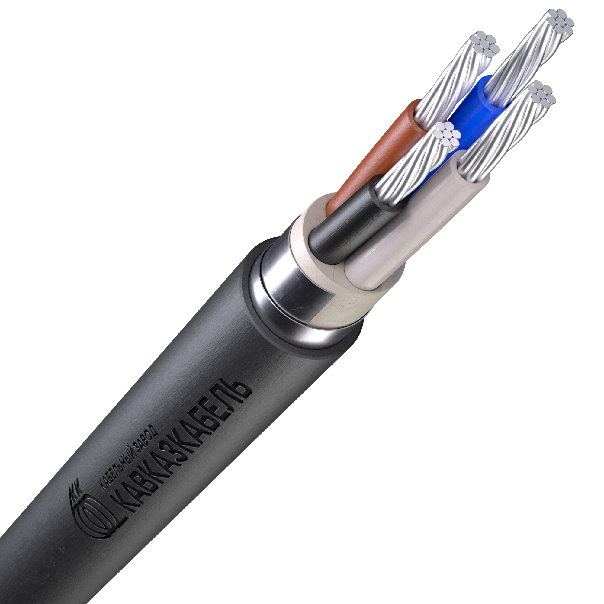 Кабель силовой АВБШв 4х25мк(N)-0,66 ТРТС