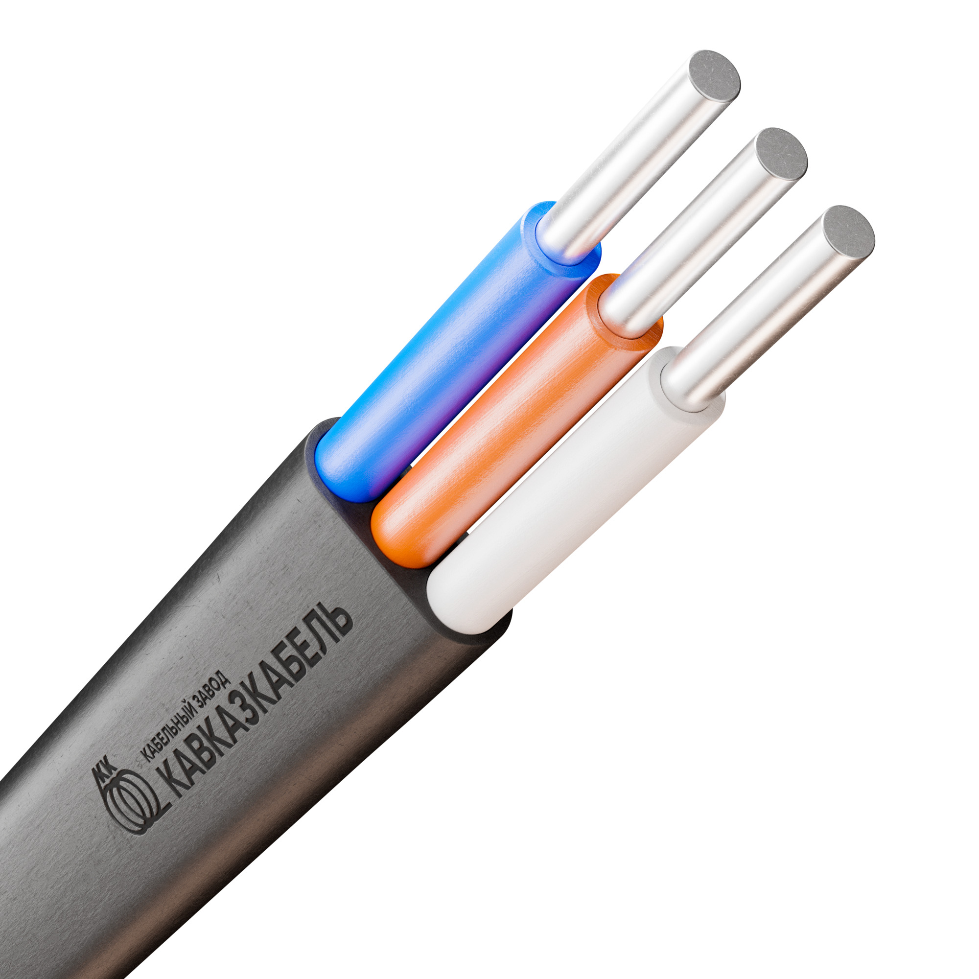 Кабель силовой АВВГ-П 3х2.5ок(N.PE)-1 ТРТС