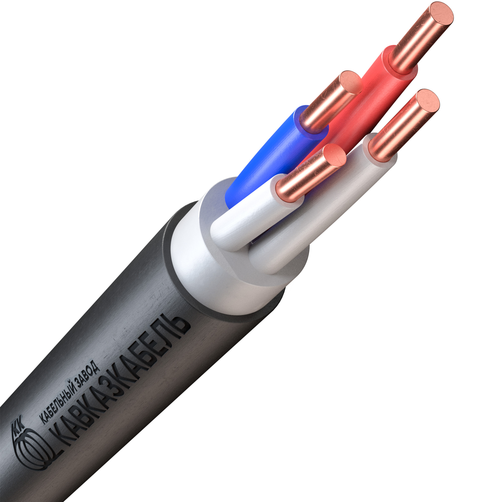 Кабель контрольный КВВГ 2х2,5 ТРТС