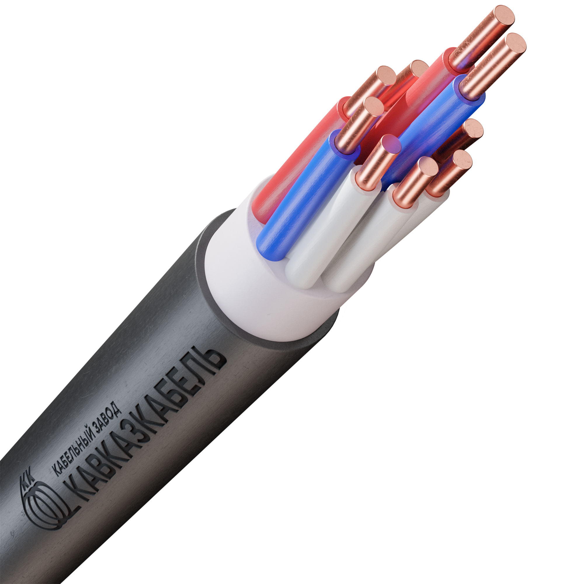 Кабель контрольный КВВГнг(А)-LSLTx 10х0,75 ТРТС