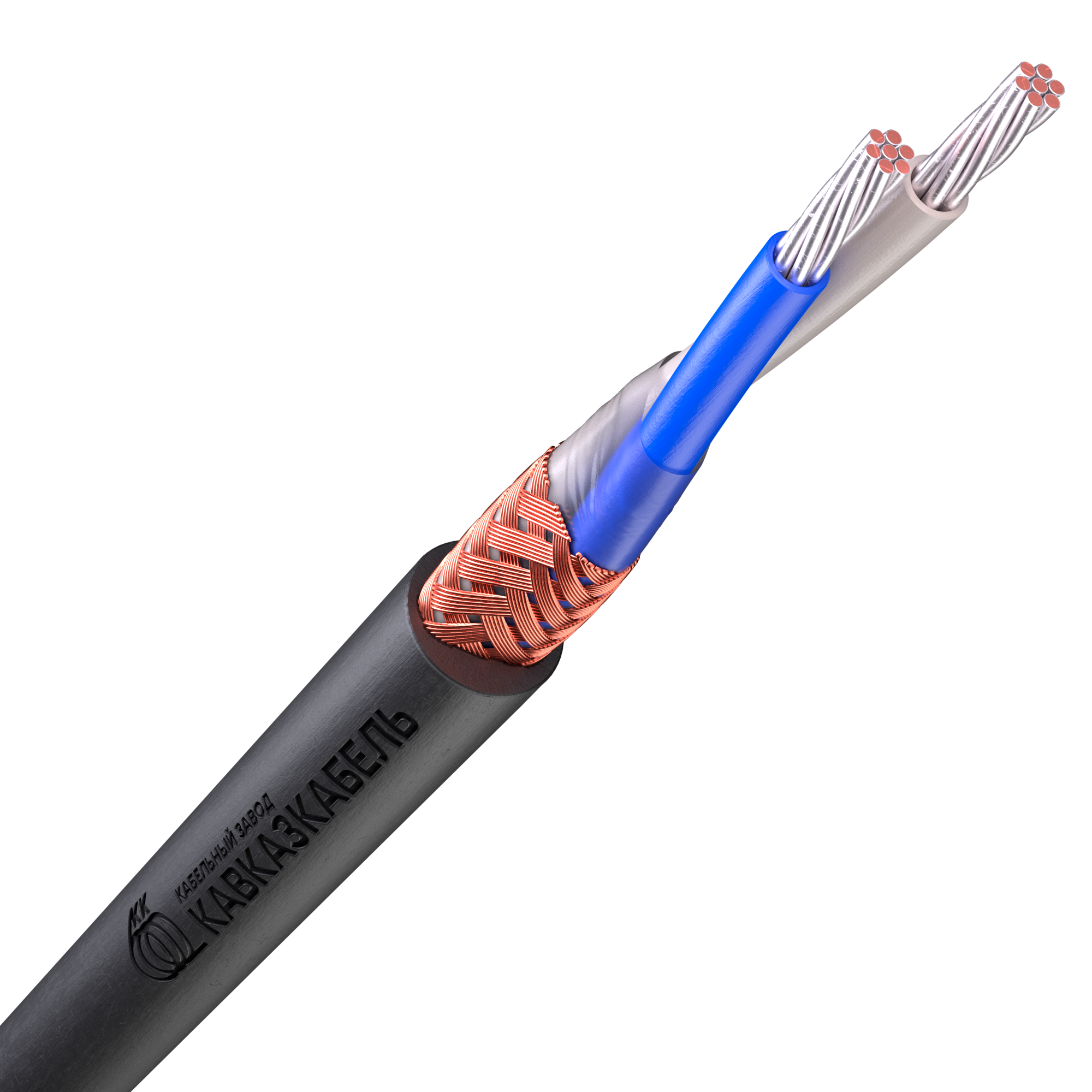 Кабель монтажный МКЭШ 2х0,5 ТРТС
