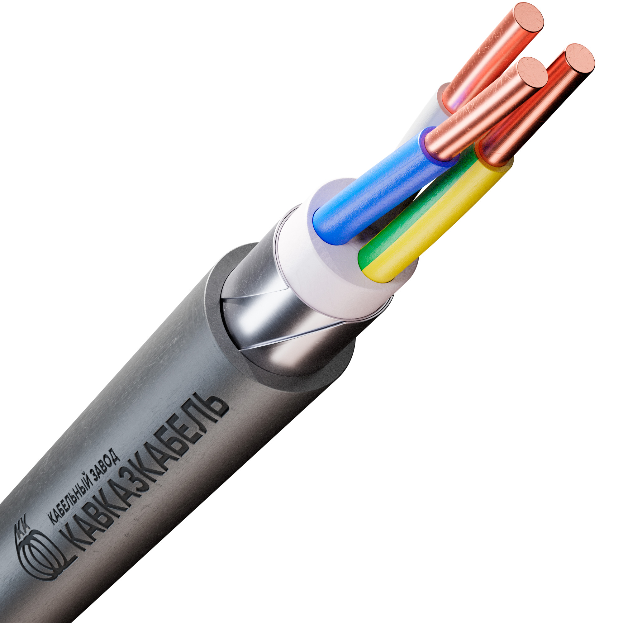 Кабель силовой ВБШвнг(А)-ХЛ 3х6ок(N,PE)-0,66 ТРТС