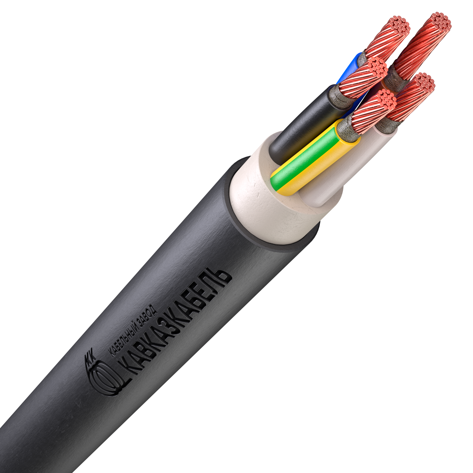 Кабель силовой ВВГнг(А)-FRLSLTx 5х35мк(N,PE)-0,66 ТРТС