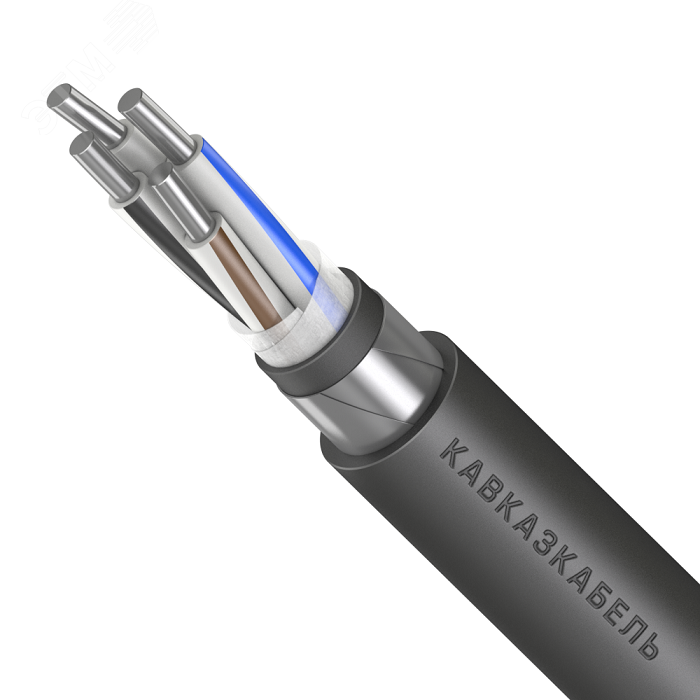 Кабель силовой АВБШв 4Х35 ок(N)-1 ТРТС Кавказкабель купить цена