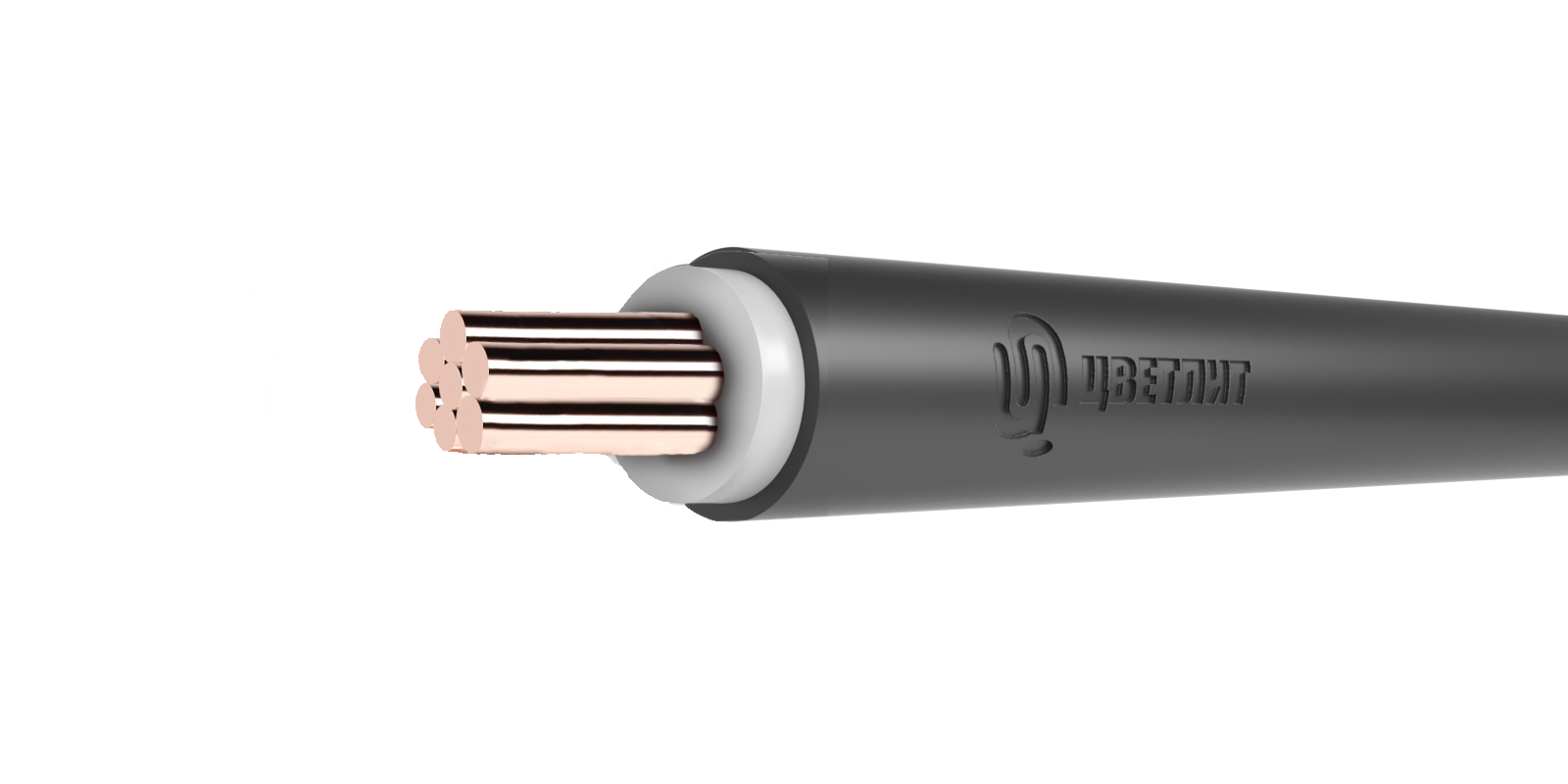 Кабель силовой ППГ нг(А)-HF 1х240мк-1 белый ТРТС