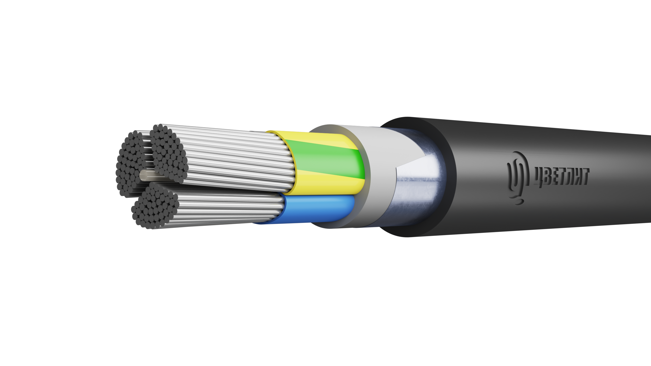 Кабель силовой АВБШв-ХЛ 3х150мс(N,PE)-1 ТРТС
