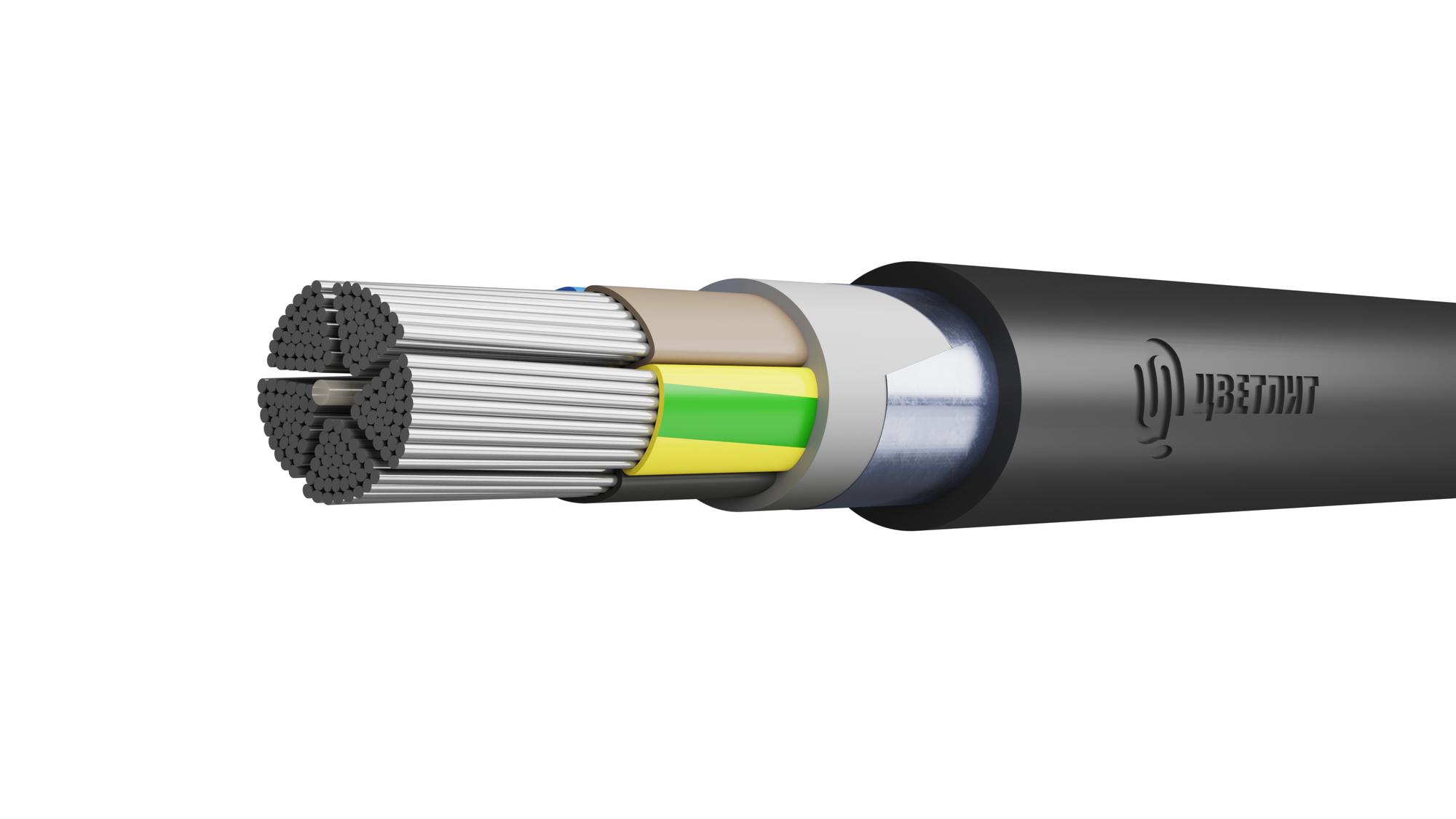 Кабель силовой АВБШвнг(А)-LSLTx 5х185мс(N,PE)-1 ТРТС