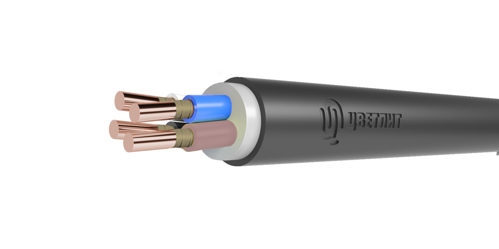 Кабель силовой ВВГнг(А)-FRLS 4х1,5ок(N)-0,66 (100 м) ТРТС