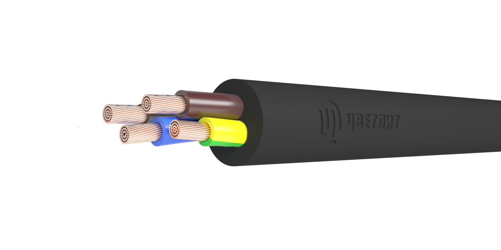 Кабель силовой КГТП-ХЛ 3х50(N)+1х16(PE) 220/380-2 ТРТС