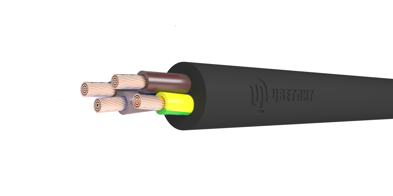 Кабель силовой КГ-ХЛ 3х50+1х16(РЕ) 220/380-2 ТРТС