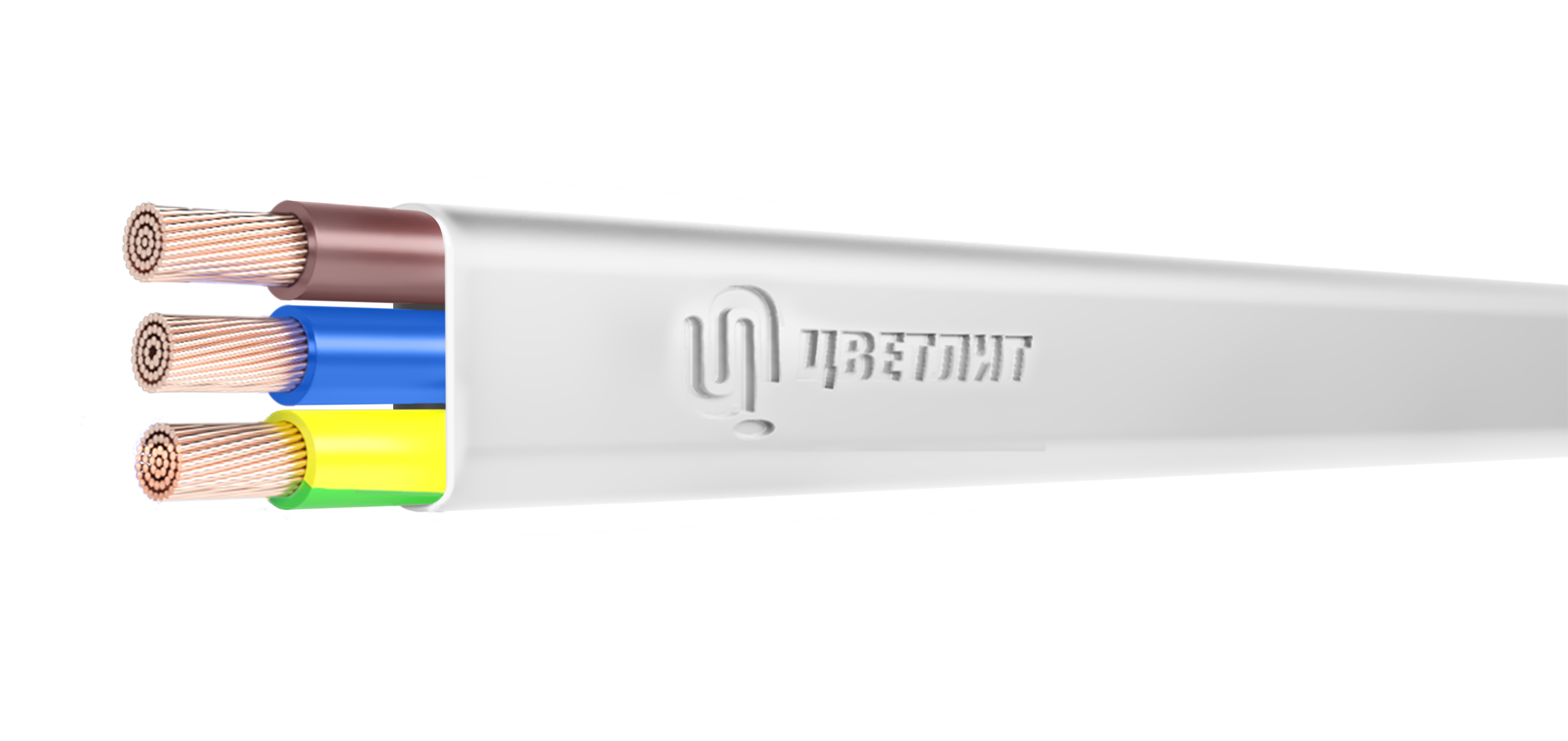 Провод силовой ПБВВГ 3х1.5 (N.PE) ТРТС