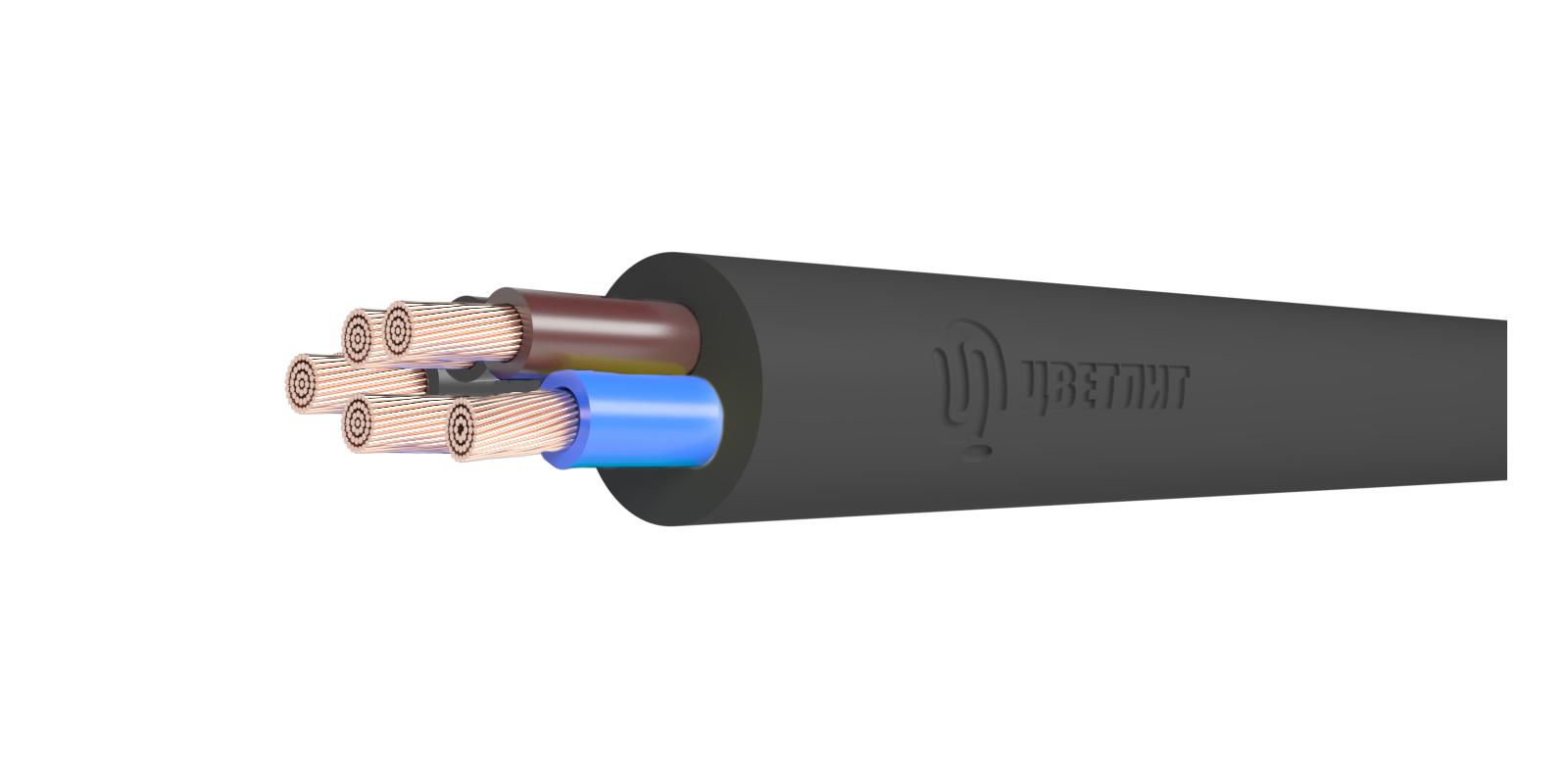 Провод  ПВСнг(А)-LS 5х1,5 ч ТРТС