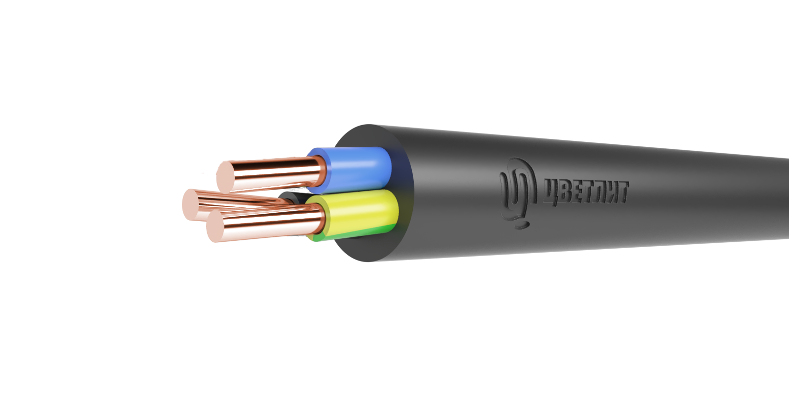 Кабель силовой ВВГнг(А)-LSLTx 3х4ок(N,PE)-0,66 (100 м) ТРТС