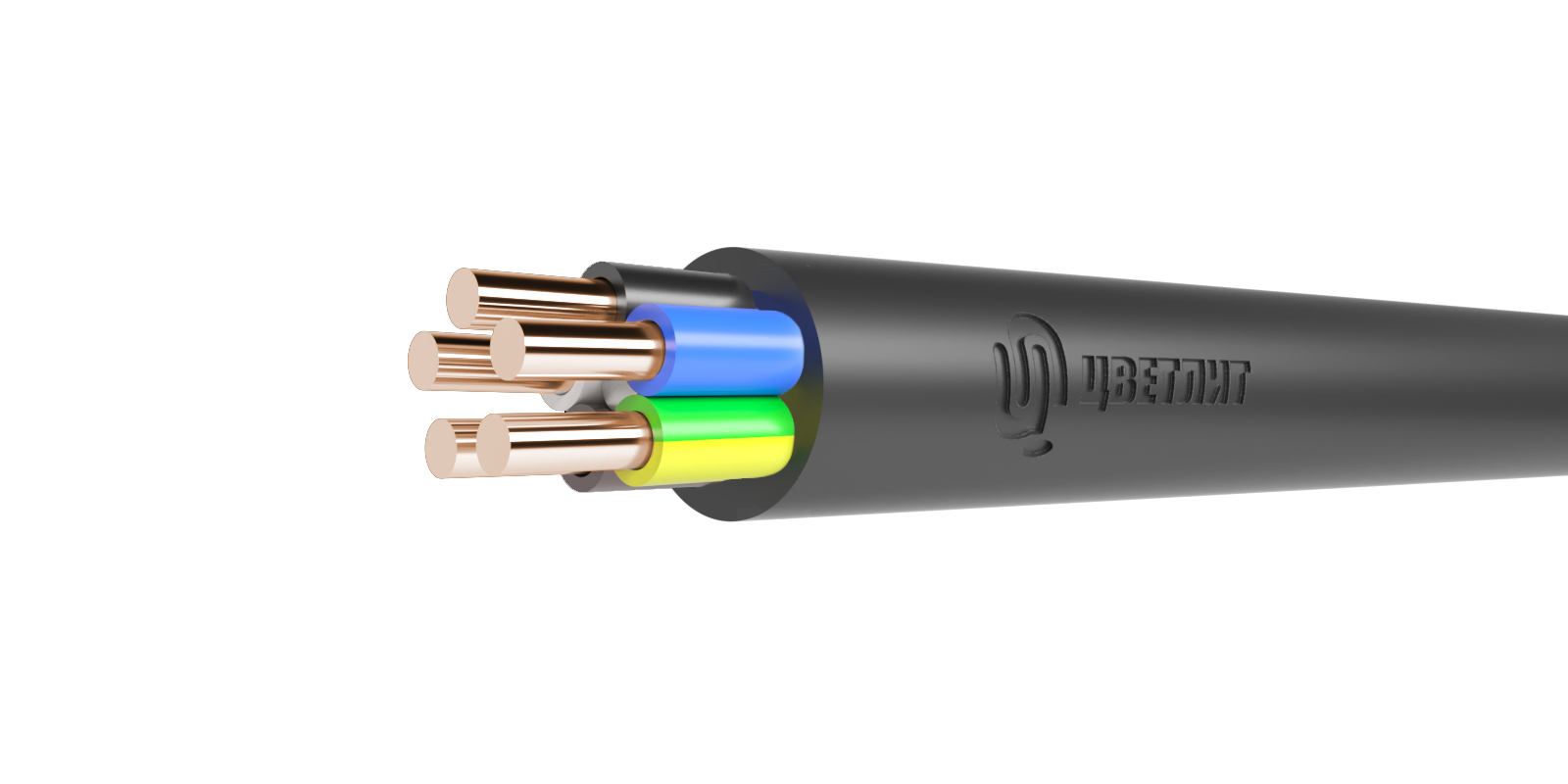 Кабель силовой ВВГнг(А)-LS 5х1,5ок(N,PE)-0,66 (100 м) ТРТС