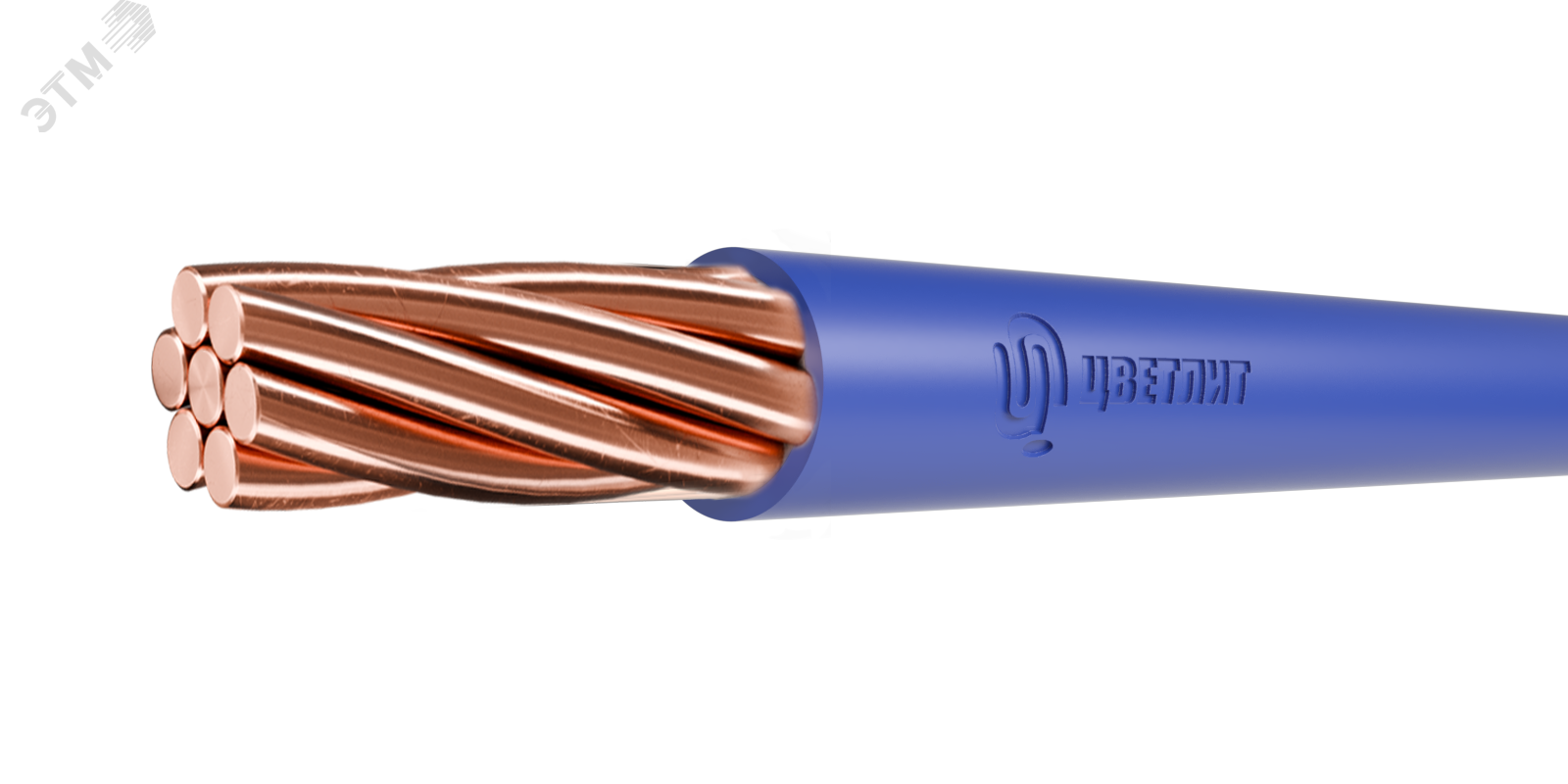 Изображение товара Провод силовой ПуВнг(A)-LS 1х16 синий ТРТС (м)