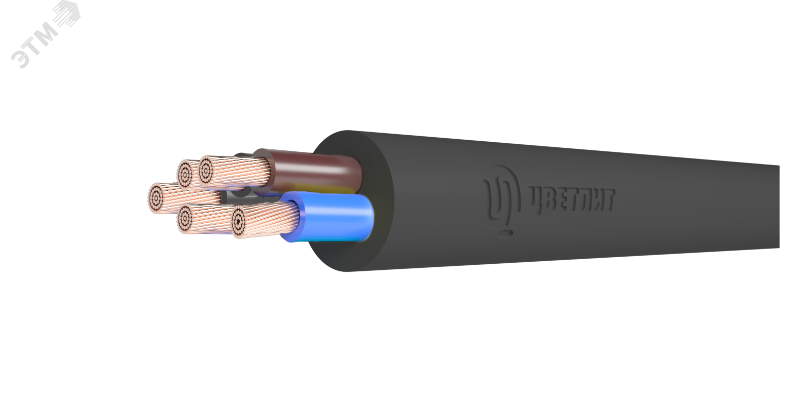 Изображение товара Провод ПВСнг(А)-LS 4х2,5+1х2,5Ч ТРТС (м) Изображение товара Провод ПВСнг(А)-LS 4х2,5+1х2,5Ч ТРТС (м)