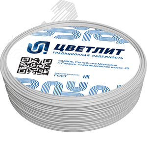 Провод силовой ПуГВнг(A)-LS 1х4 белый  ТРТС - фото 2