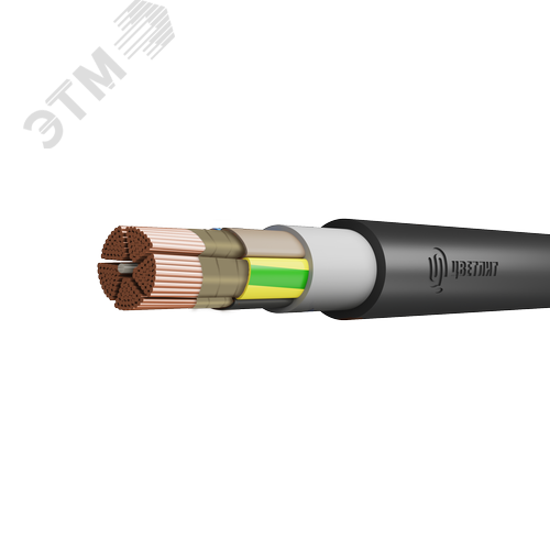Кабель силовой ВВГнг(А)-FRLS 5Х50мс(N.PE)-1 ТРТС  многопровол очный - фото 1