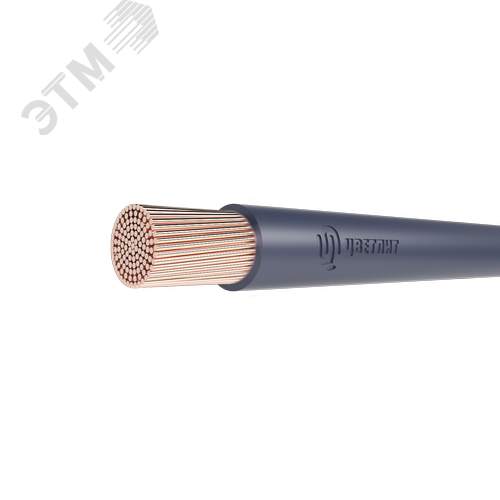 Провод силовой ПуГВнг(A)-LS 1х25 серый ТРТС - фото 1