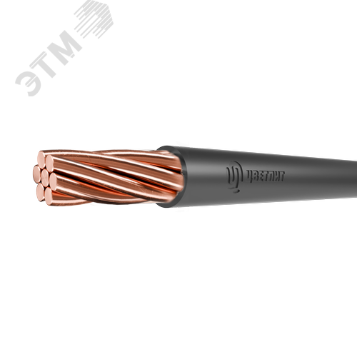 Провод силовой ПуВнг(A)-LS 1х16 черный ТРТС - фото 1