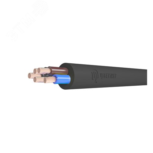 Провод  ПВСнг(А)-LS 5х1,5 ч ТРТС - фото 1