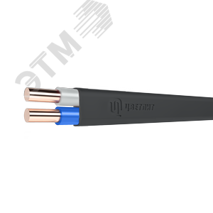 Кабель силовой ВВГ-Пнг(А)-LSLTx 2х2,5ок(N)-0,66 100м ТРТС - фото 1