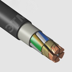 Кабель силовой ВВГнг(А)-FRLS 5х95мс(N.PE)-1 много проволочный ТРТС - фото 1