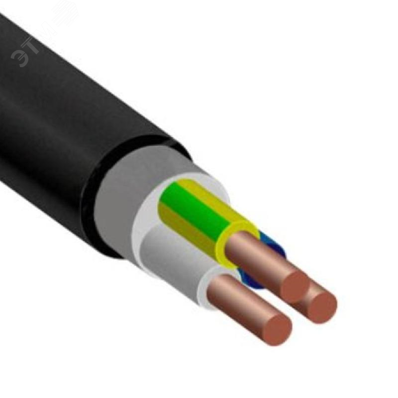 Изображение товара Кабель силовой ВВГнг(А)-LS 3х2.5 ок 100м низкоопасный