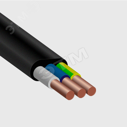 Изображение товара Кабель силовой ППГП-нг(А)-HF 3х2.5 ок 100м для стационарных установок